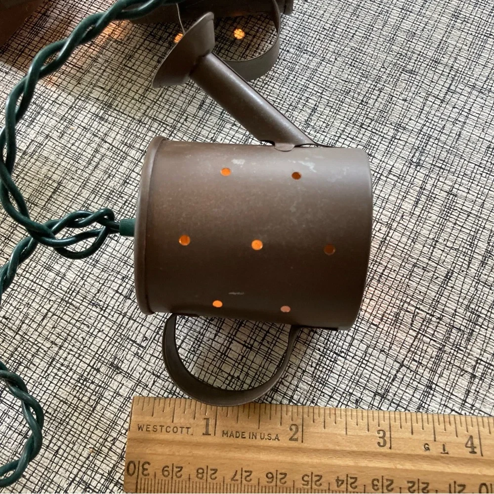 Watering Cans Garden Sun Room String Patio Lights Indoor 2 Strings = 16 Ft.